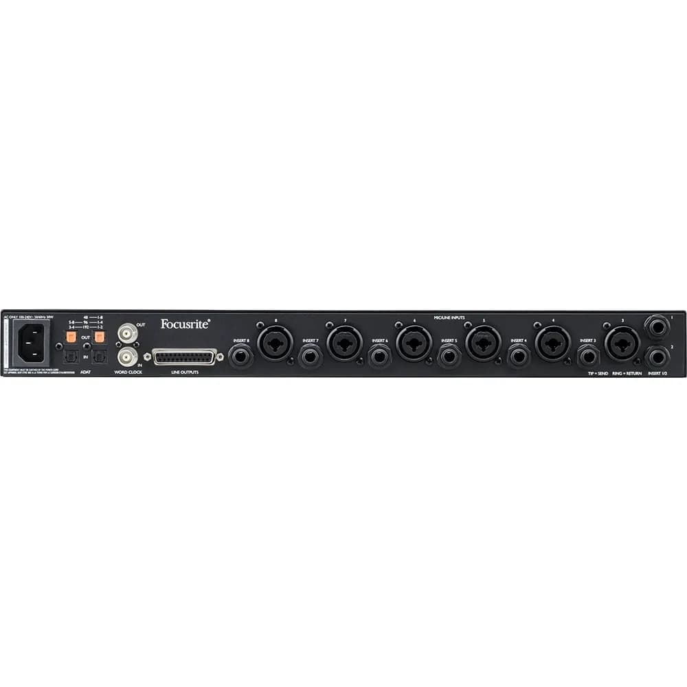 Focusrite Clarett OctoPre — Preamplificador ADAT 8 Canales