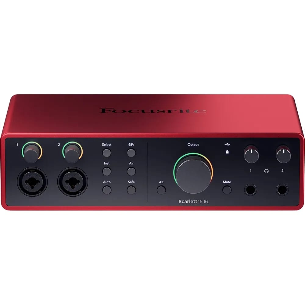 Focusrite Scarlett 16i16 4ta Generación – Interfaz de Audio USB-C - Variante - Vista alternativa en LEMM DJ Store