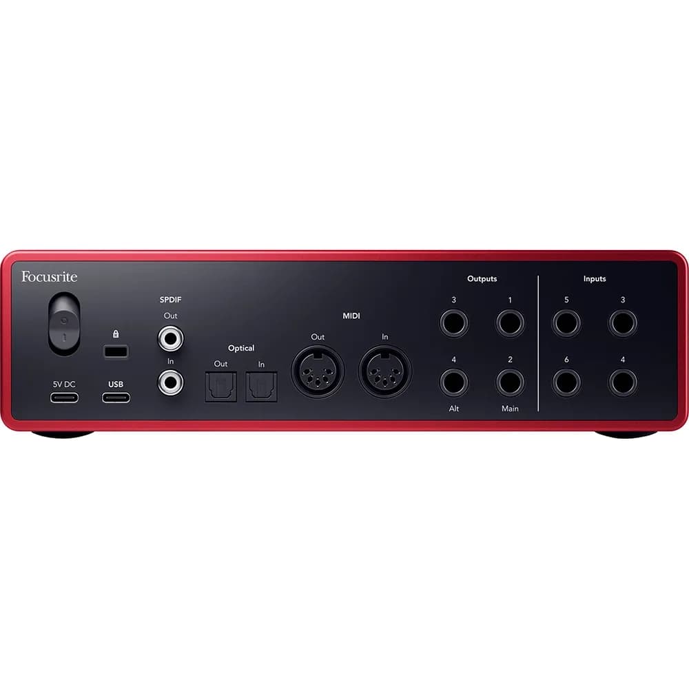 Focusrite Scarlett 16i16 4ta Generación – Interfaz de Audio USB-C