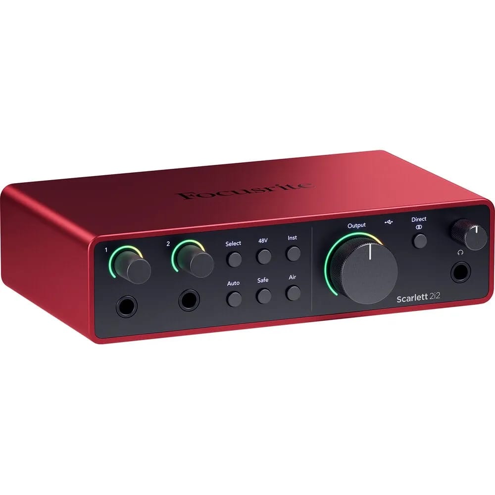 Focusrite Scarlett 2i2 Studio 4th Gen – Pack Home Studio Completo - Variante - Vista alternativa en LEMM DJ Store