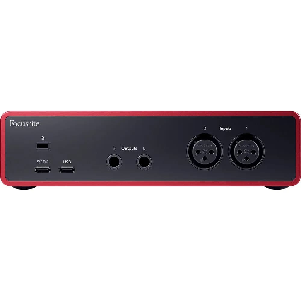 Focusrite Scarlett 2i2 Studio 4th Gen – Pack Home Studio Completo