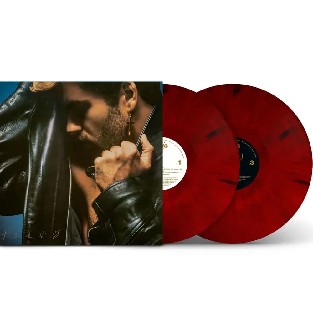 George Michael - Faith (Vinilo Doble 2LP Color Rojo Marmolado nuevo)