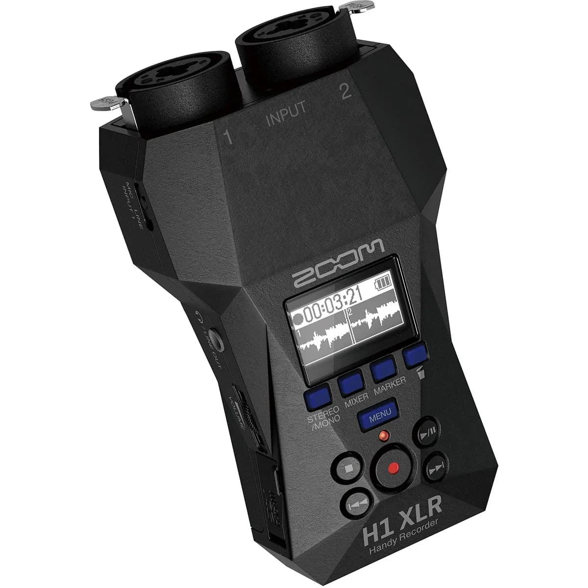 Zoom H1 XLR – Grabadora de Audio Portátil 32-Bit Float con Entradas XLR/TRS