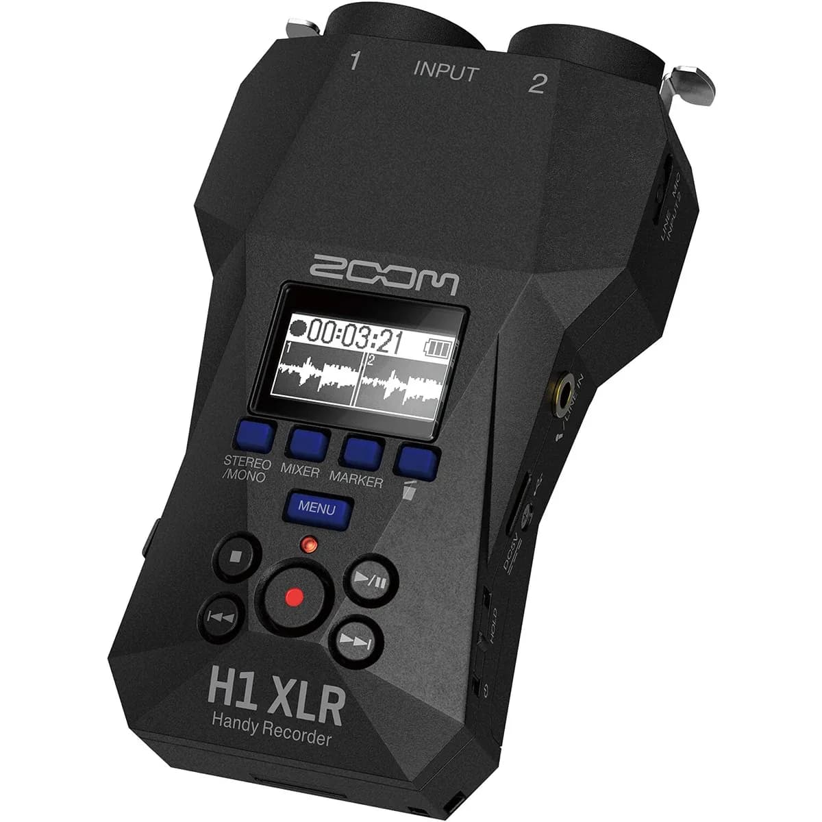 Zoom H1 XLR – Grabadora de Audio Portátil 32-Bit Float con Entradas XLR/TRS