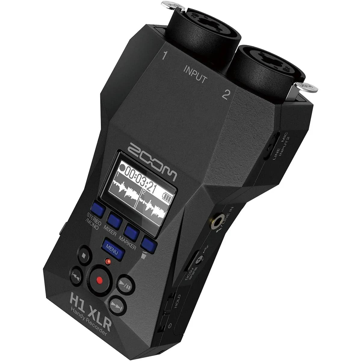 Zoom H1 XLR – Grabadora de Audio Portátil 32-Bit Float con Entradas XLR/TRS