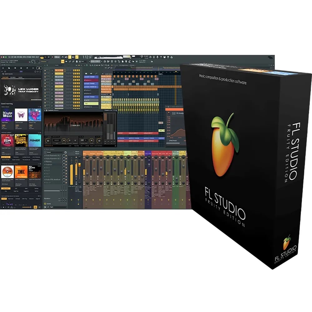 Image-Line FL Studio Fruity Edition – DAW para Producción Musical (Descarga Digital) - Variante en LEMM DJ Store