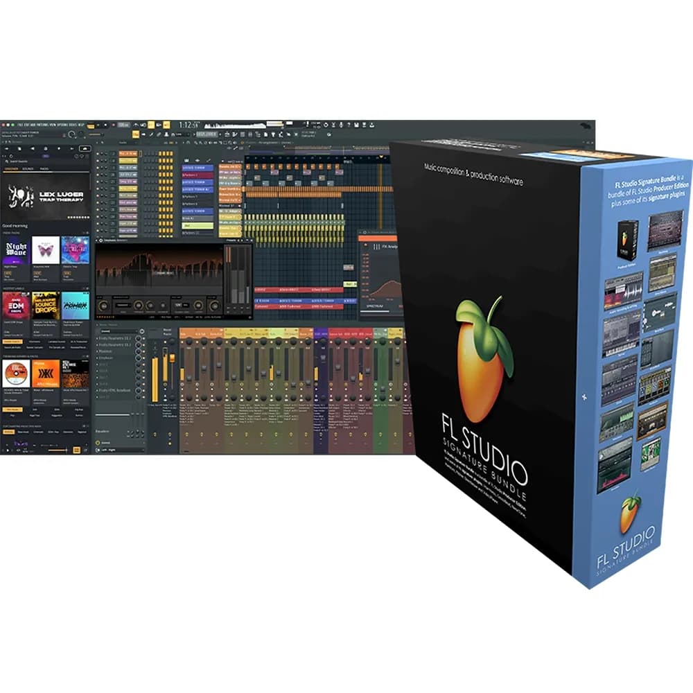 Image-Line FL Studio Signature Bundle – DAW de Producción Musical (Descarga Digital)