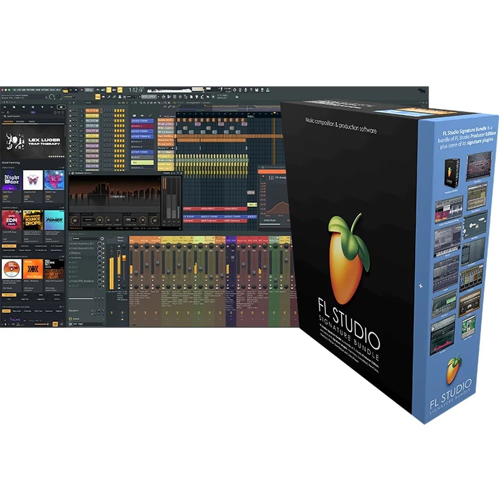 Image-Line FL Studio Signature Bundle – DAW de Producción Musical (Descarga Digital) - Variante en LEMM DJ Store