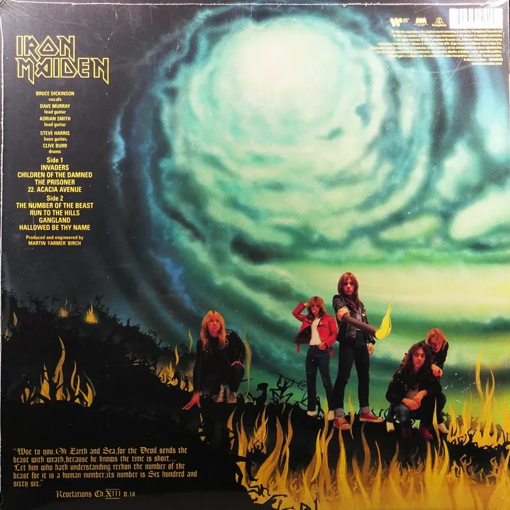 Iron Maiden – The Number of the Beast (Vinilo LP nuevo)