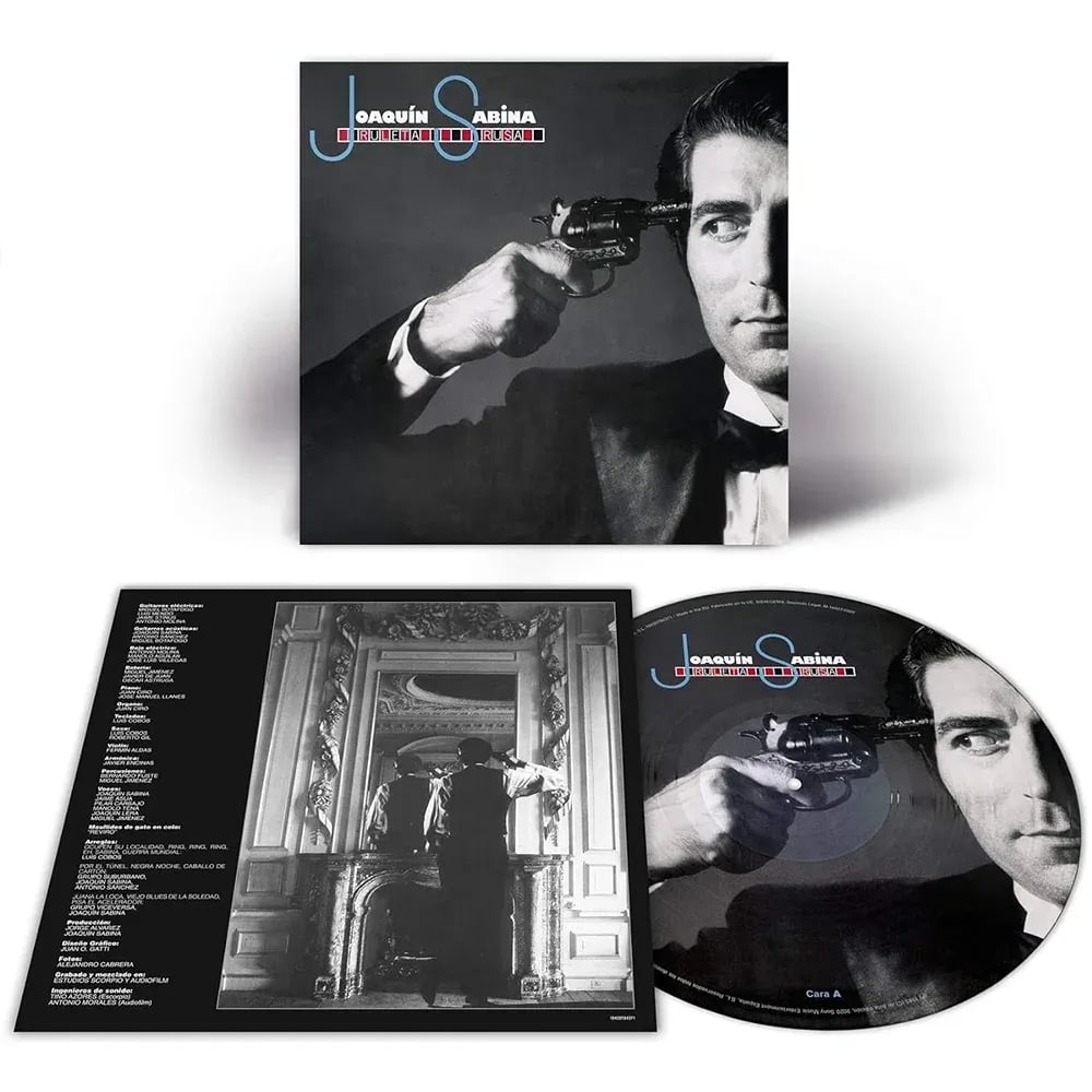 Joaquin Sabina - Ruleta Rusa (Vinilo Picture Disc nuevo) - Variante en LEMM DJ Store