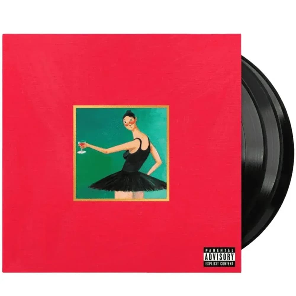 Kanye West - My Beautiful Dark Twisted Fantasy (Vinilo Triple 3LP nuevo)