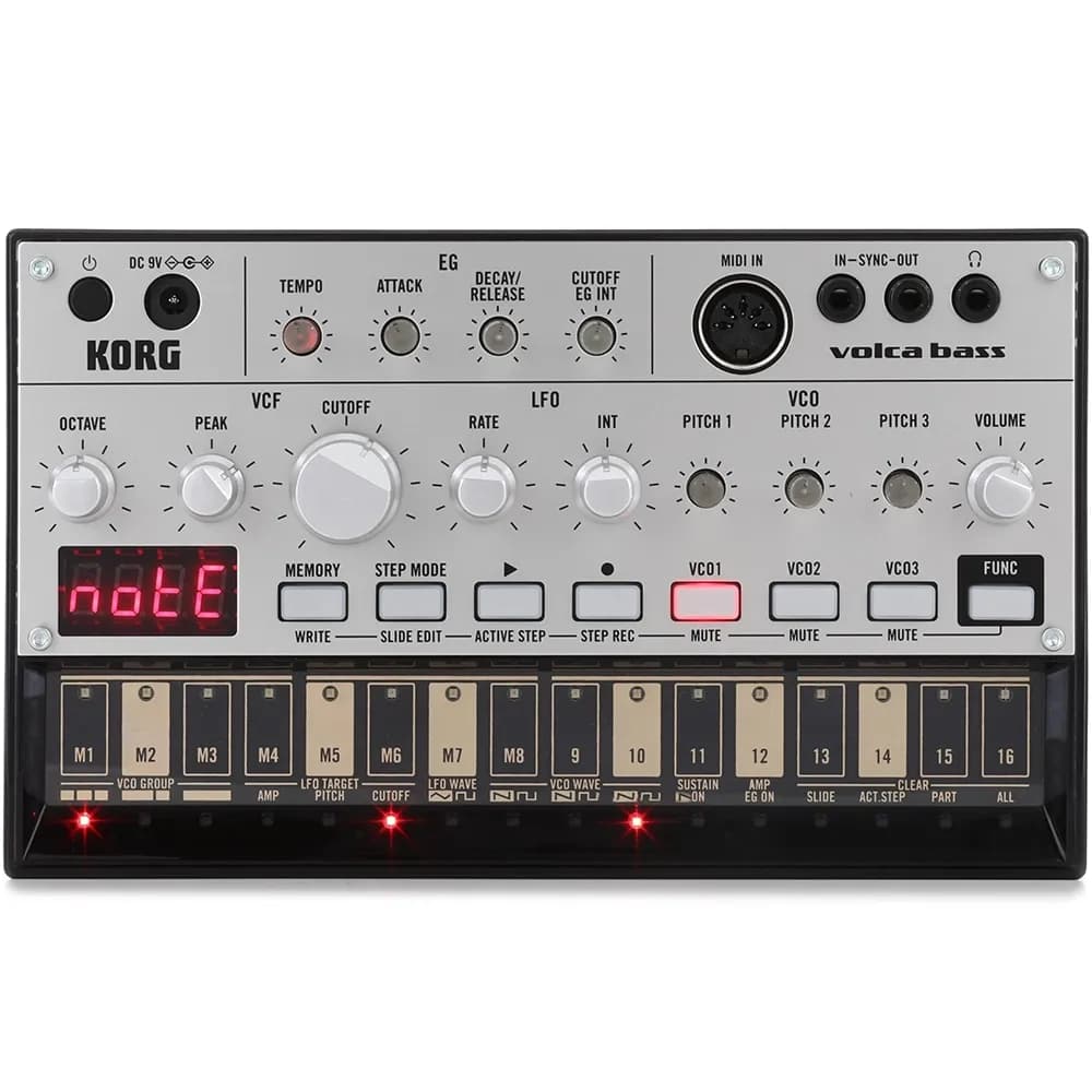 Korg Volca Bass – Sintetizador Analógico de Bajos con Secuenciador