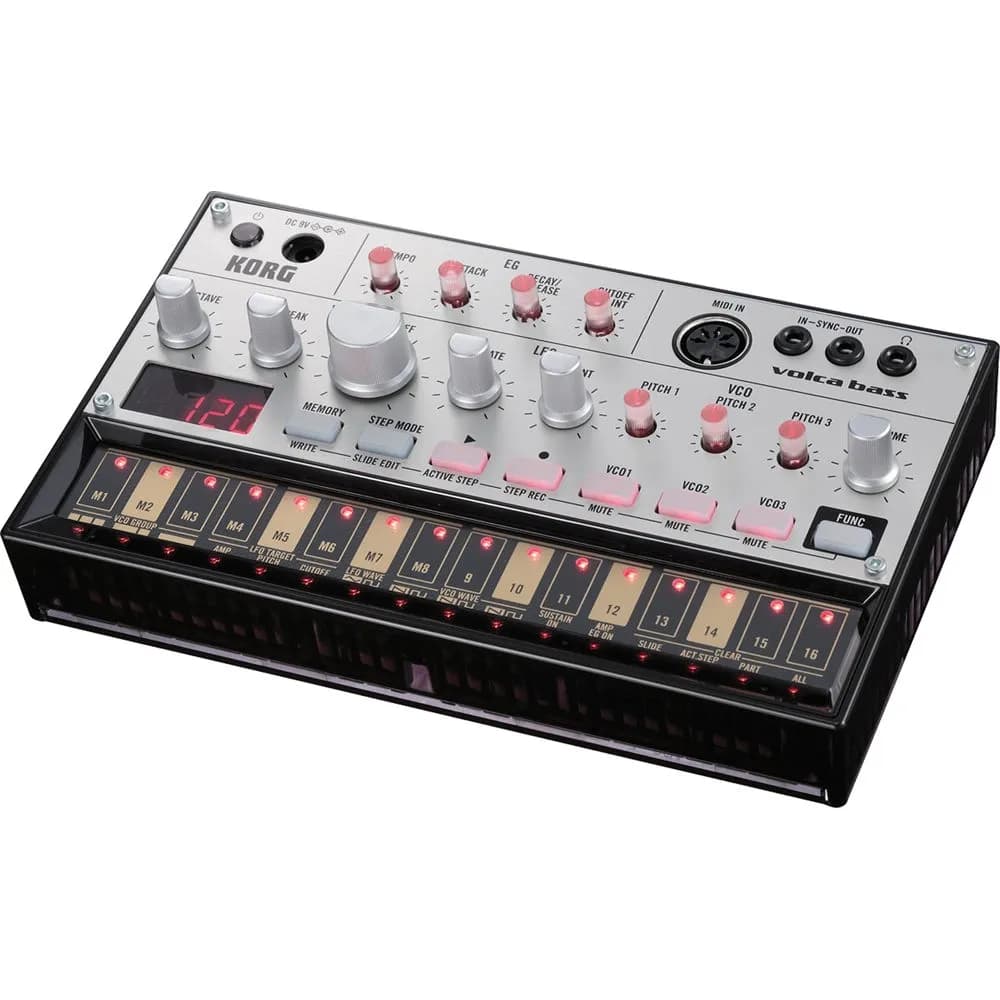 Korg Volca Bass – Sintetizador Analógico de Bajos con Secuenciador