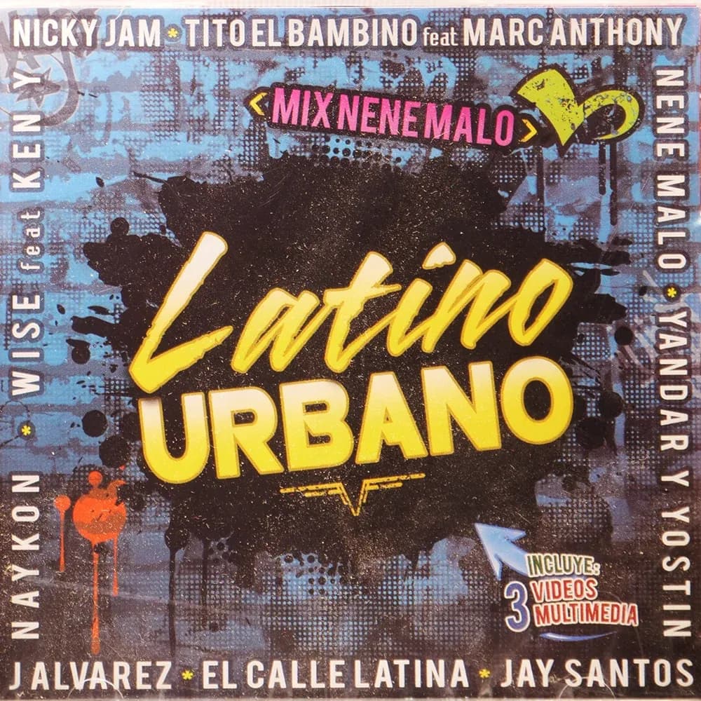 Latino Urbano (CD Compilados nuevo)