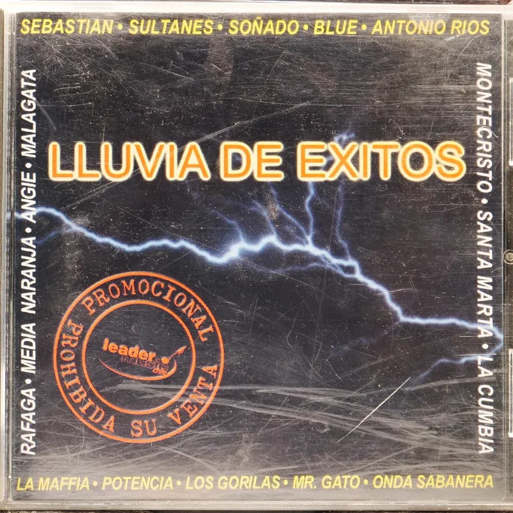 Lluvia de Éxitos – Cumbia (CD Compilado usado VG+)