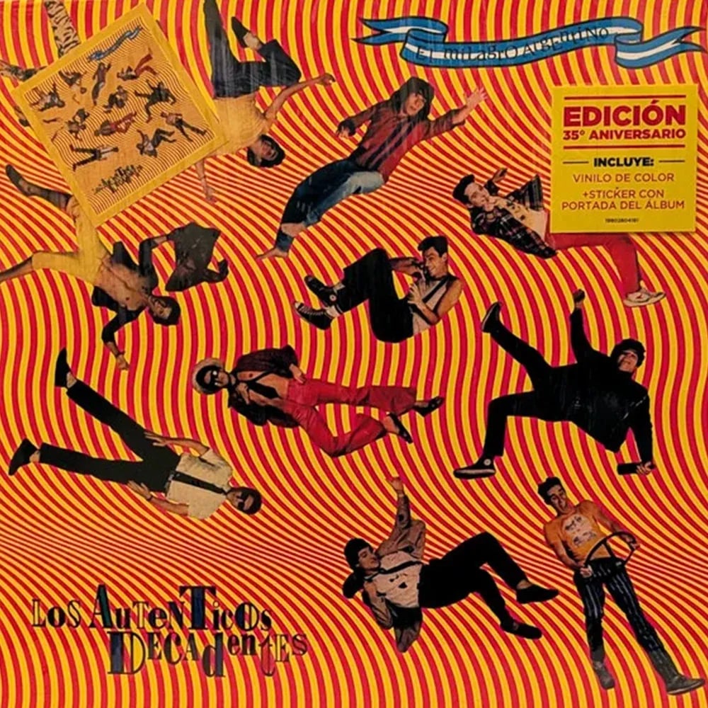 Los Autenticos Decadentes - El Milagro Argentino (Vinilo LP Color Rojo nuevo) - Variante en LEMM DJ Store