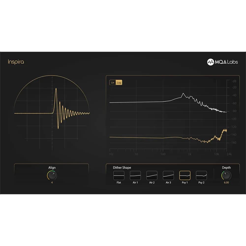 MQA Labs Inspira – Plugin de Mezcla, Dither y Noise Shaping (Descarga Digital)