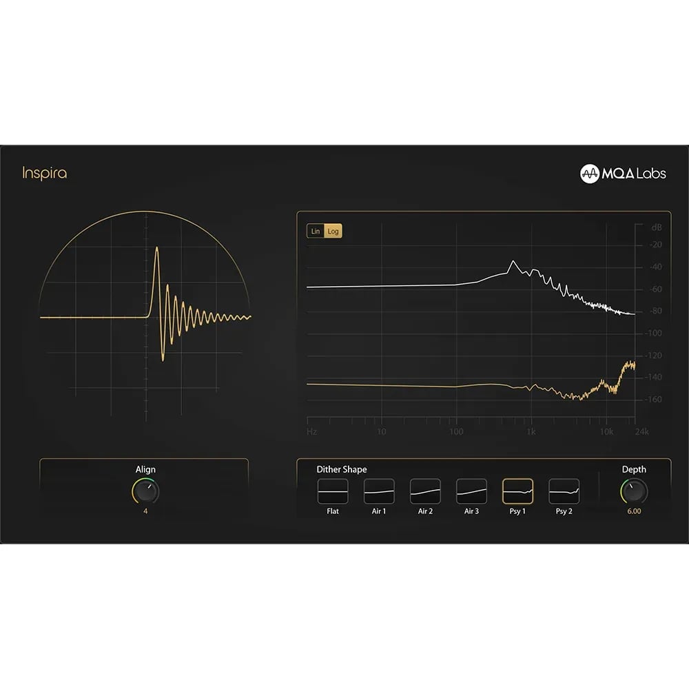 MQA Labs Inspira – Plugin de Mezcla, Dither y Noise Shaping (Descarga Digital) - Variante en LEMM DJ Store