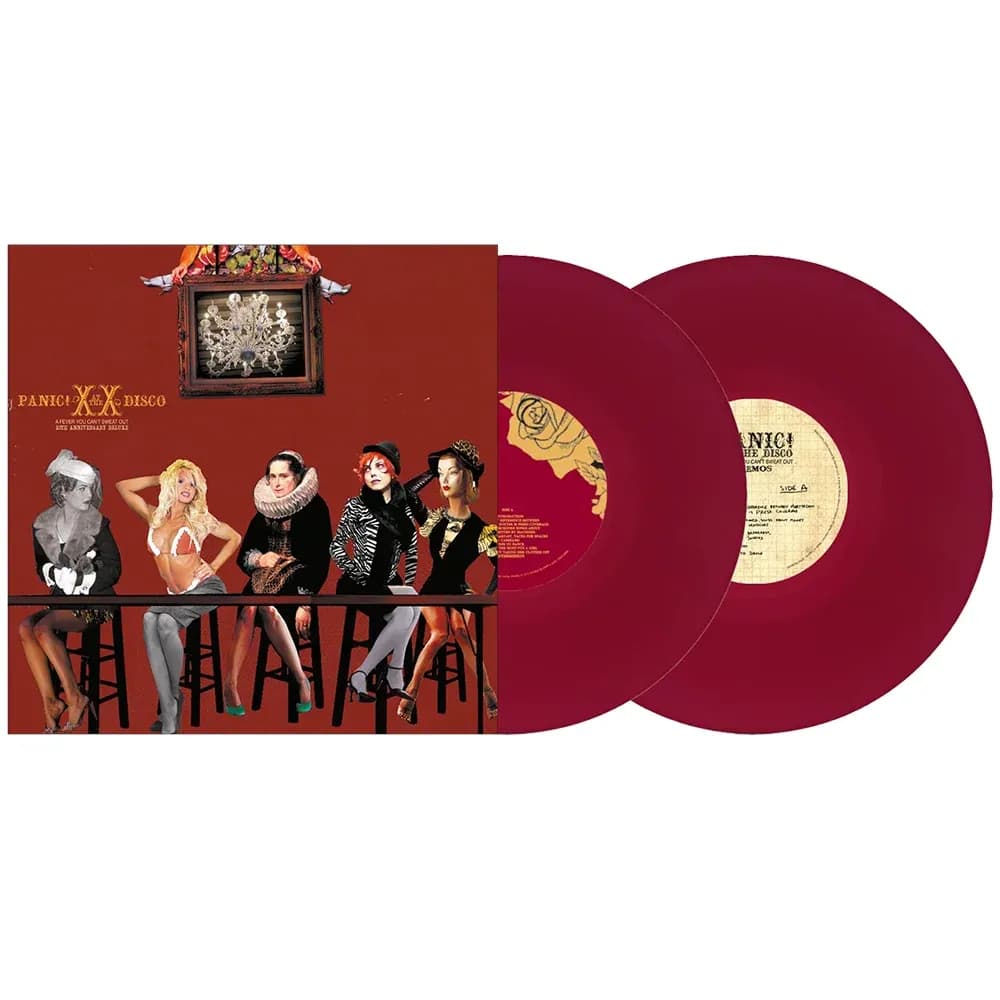 Panic! At The Disco - A Fever You Can't Sweat Out (Vinilo Doble 2LP Color Rojo nuevo)