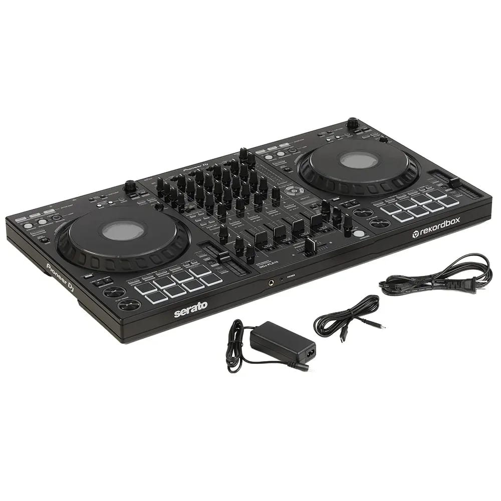 Pioneer DJ DDJ-FLX10 – Controlador DJ 4 Canales rekordbox y Serato DJ Pro - Variante - Vista alternativa en LEMM DJ Store
