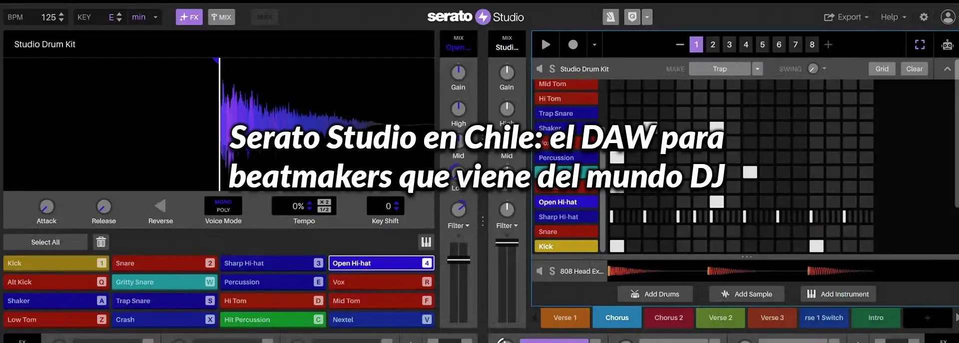 Serato Studio en Chile: el DAW para beatmakers que viene del mundo DJ