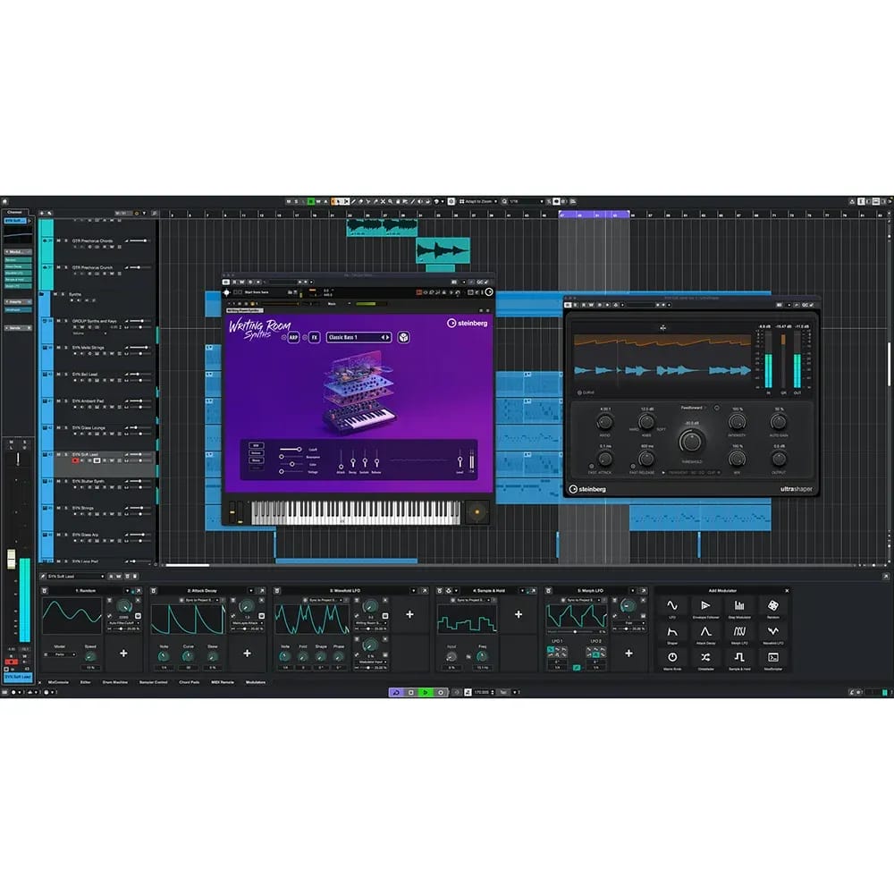 Steinberg Cubase Pro 15 – Estación de Audio Digital DAW (Descarga Digital) - Variante - Vista alternativa en LEMM DJ Store