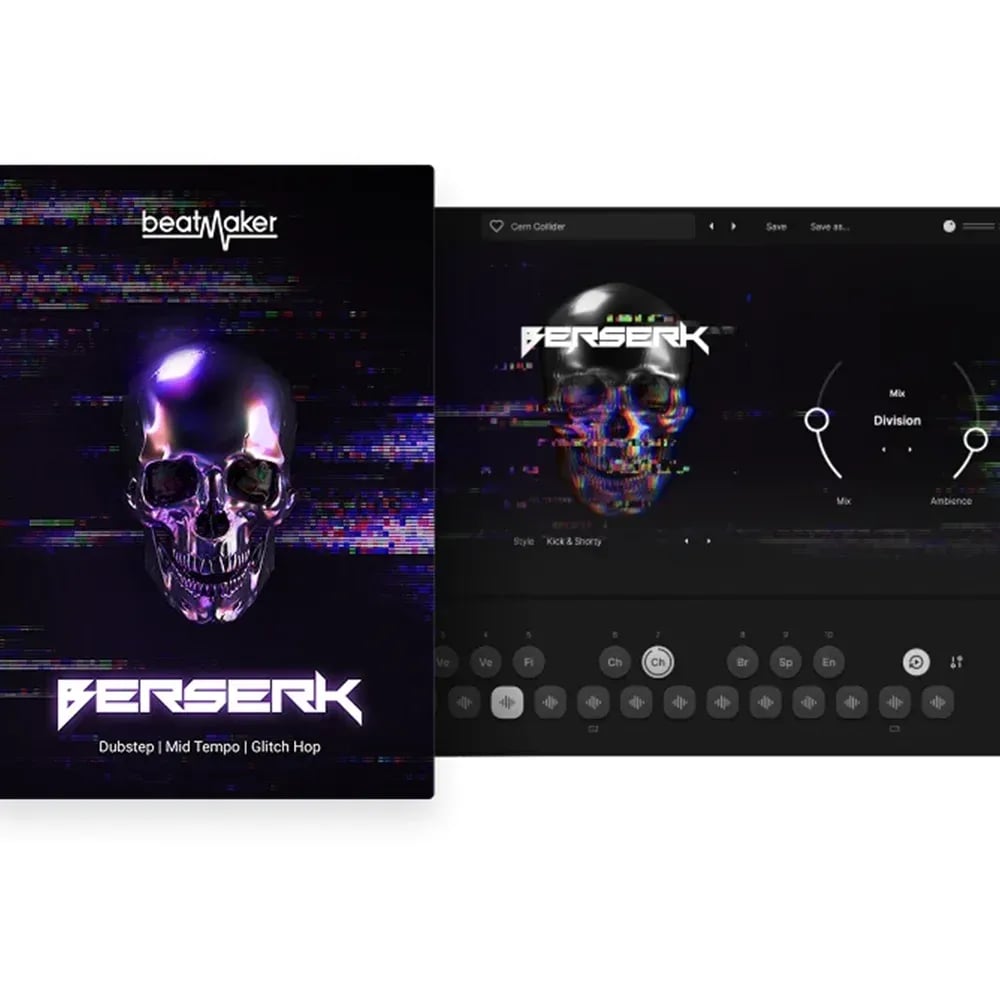 UJAM Beatmaker BERSERK – Plugin de Producción de Beats Electrónicos (Descarga Digital) - Variante en LEMM DJ Store