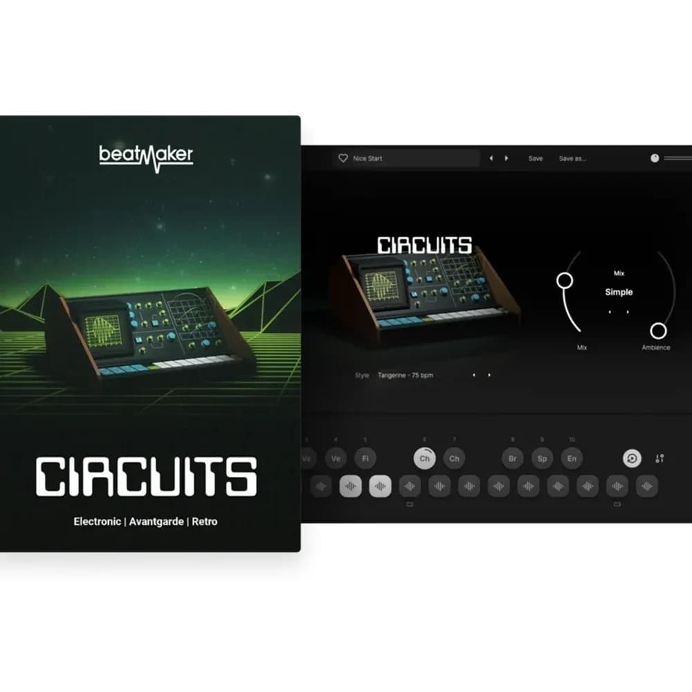 UJAM Beatmaker CIRCUITS – Plugin de Producción de Beats Electrónicos (Descarga Digital)