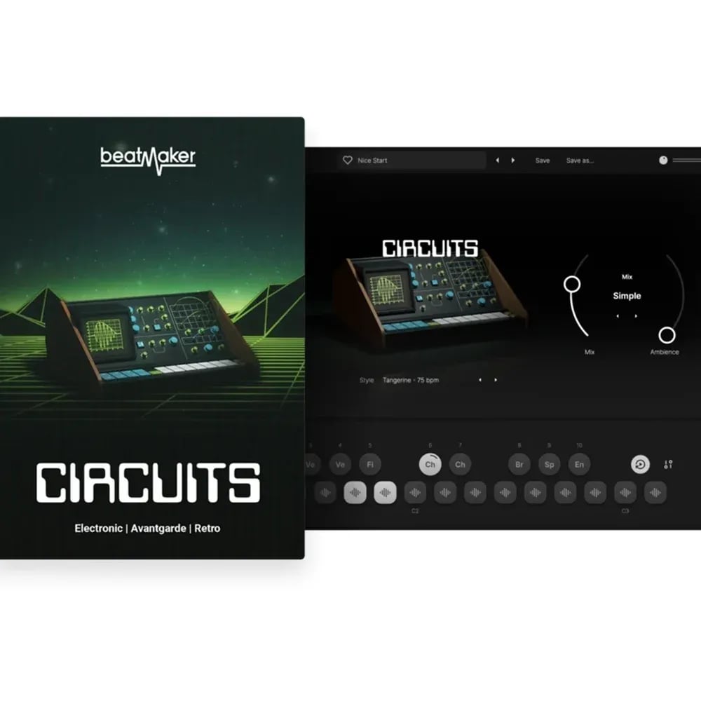 UJAM Beatmaker CIRCUITS – Plugin de Producción de Beats Electrónicos (Descarga Digital) - Variante en LEMM DJ Store