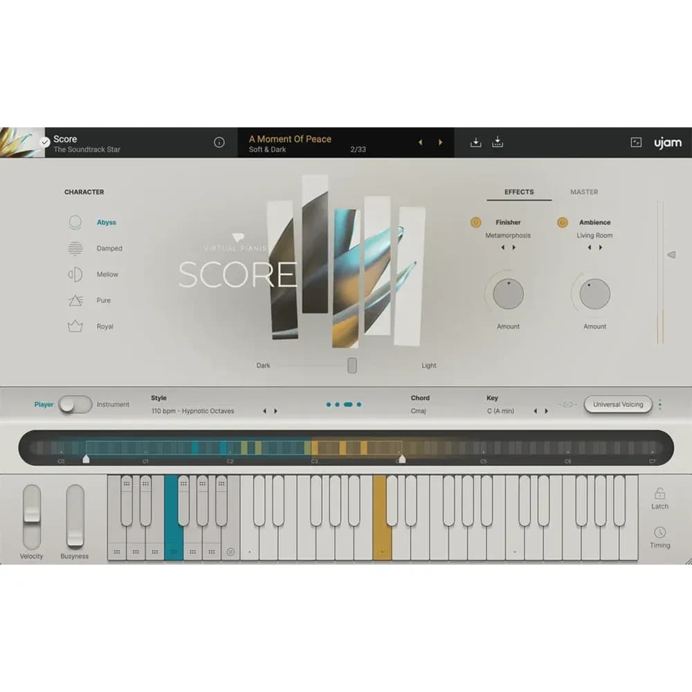 UJAM Virtual Pianist SCORE – Piano de Cola Virtual para Producción (Descarga Digital)