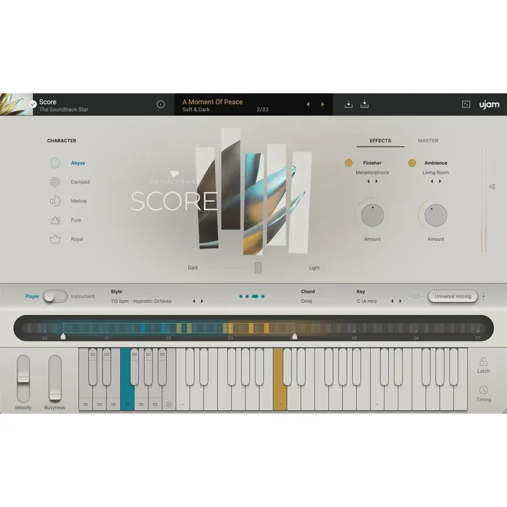 UJAM Virtual Pianist SCORE – Piano de Cola Virtual para Producción (Descarga Digital) - Variante en LEMM DJ Store