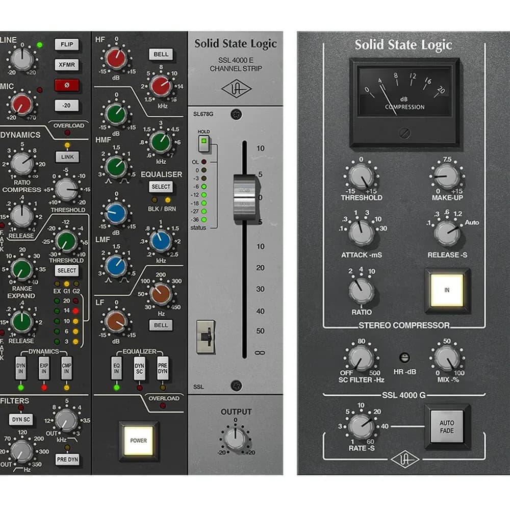 Universal Audio SSL 4000 Series Bundle – Plug-in de Canal y Compresor de Bus (Descarga Digital)