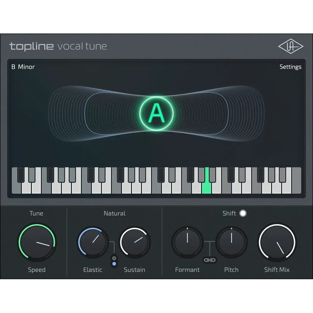 Universal Audio Topline Vocal Tune – Plug-In de Afinación Vocal (Descarga Digital) - Variante en LEMM DJ Store