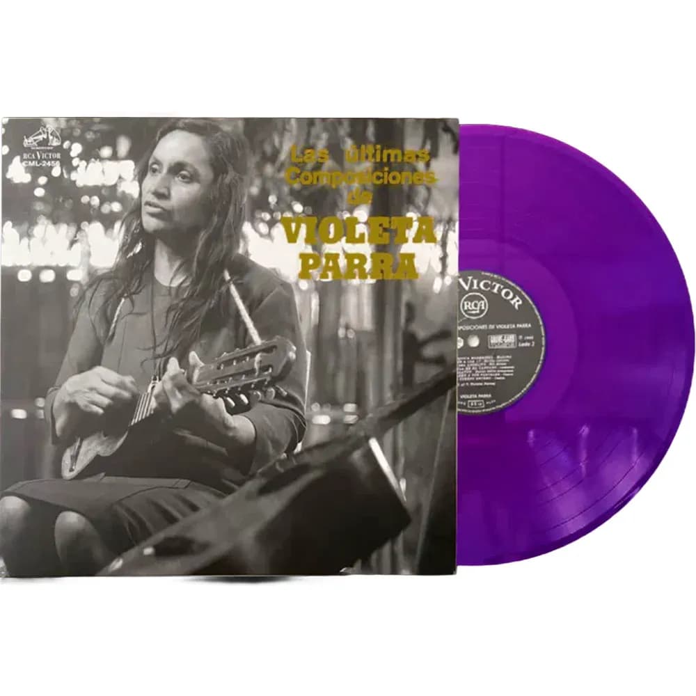 Violeta Parra - Las Ultimas Composiciones Color Violeta Marmolado (Vinilo LP nuevo)
