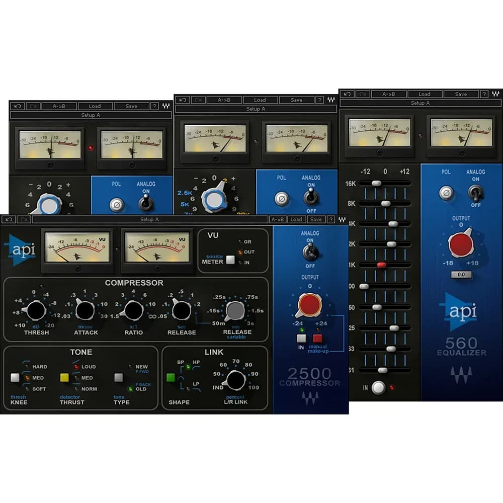 Waves API Collection – Bundle de Plug-ins de Procesamiento Dinámico (Descarga Digital)