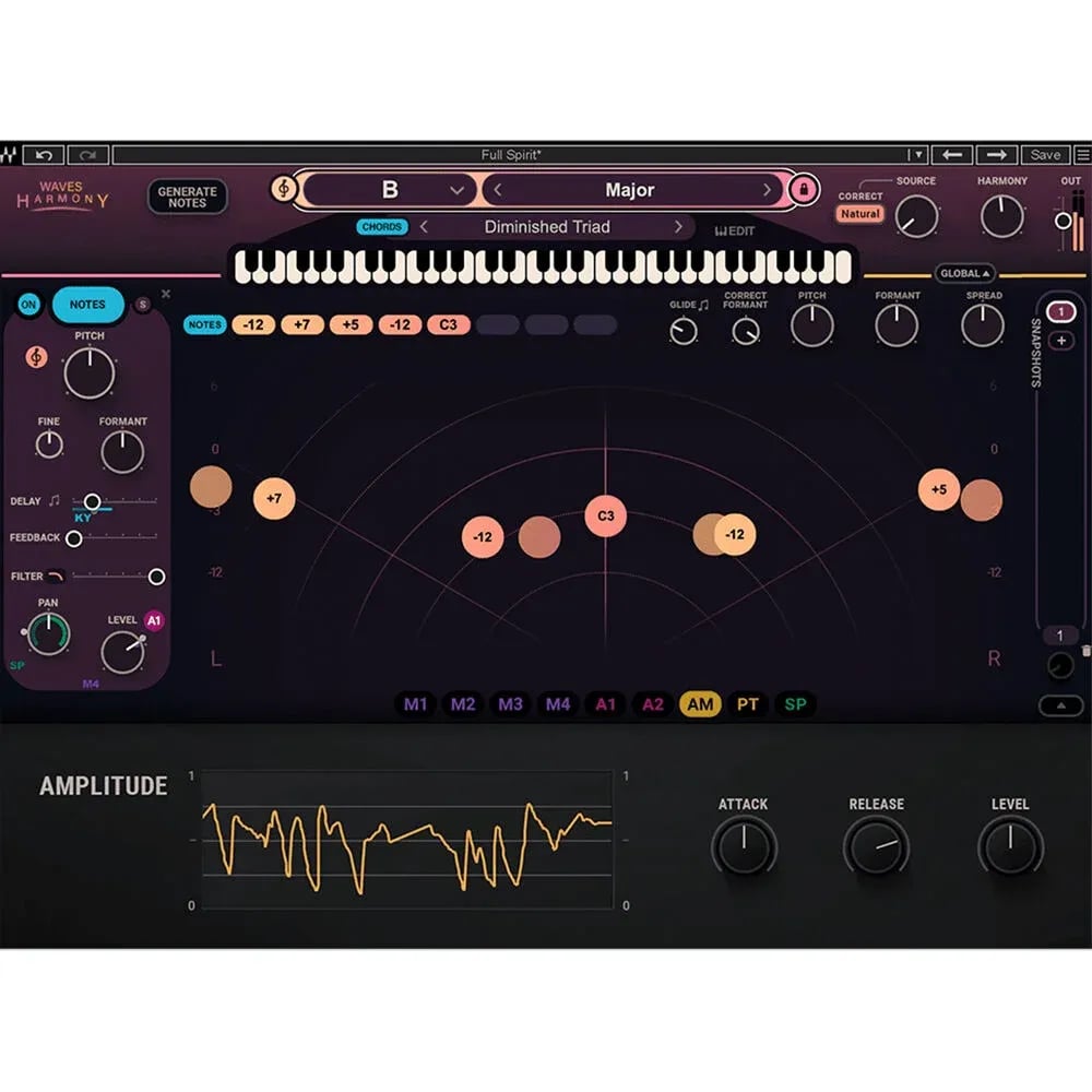 Waves Harmony – Plug-in de Armonías Vocales en Tiempo Real (Descarga Digital) - Variante en LEMM DJ Store