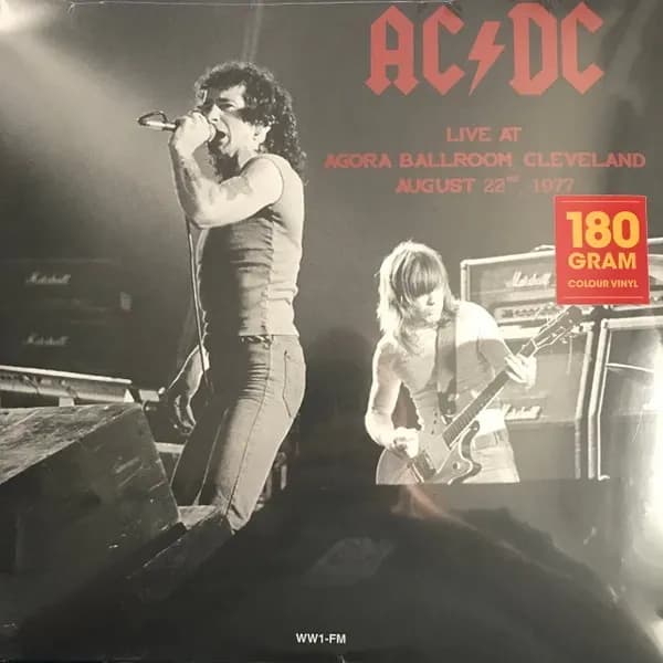 Ac Dc - Live At Agora Ballroom, Cleveland, August 22, 1977 (Vinilo LP nuevo)