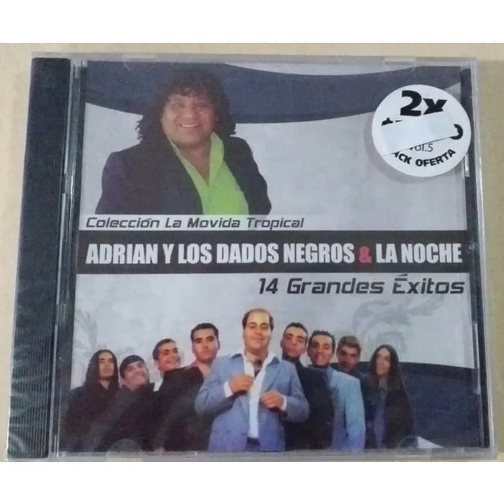 Adrian y Los Dados Negros - La Noche (14 Grandes Exitos) (CD nuevo)