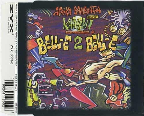 Afrika Bambaataa Presents: Khayan & The New World Power – Bell-E 2 Bell-E (CD Maxi Single) usado (VG+) box 10
