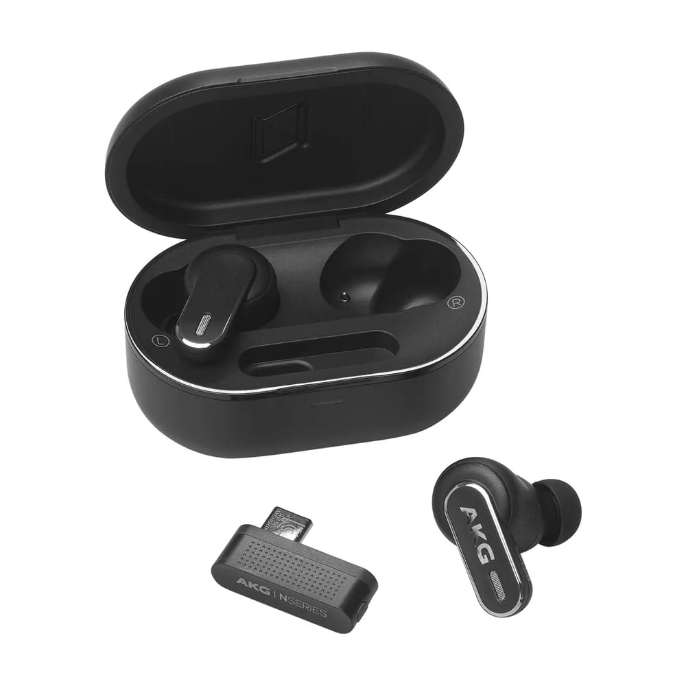 AKG N5 Hybrid – Audífonos Bluetooth con Cancelación de Ruido y Dongle - Negro - Vista alternativa en LEMM DJ Store