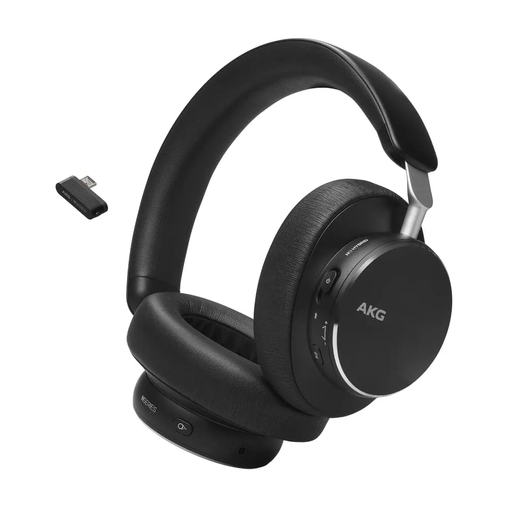 AKG N9 Hybrid – Audífonos Over Ear con Cancelación de Ruido y Dongle