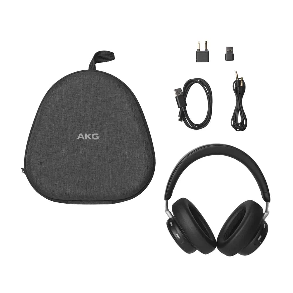 AKG N9 Hybrid – Audífonos Over Ear con Cancelación de Ruido y Dongle