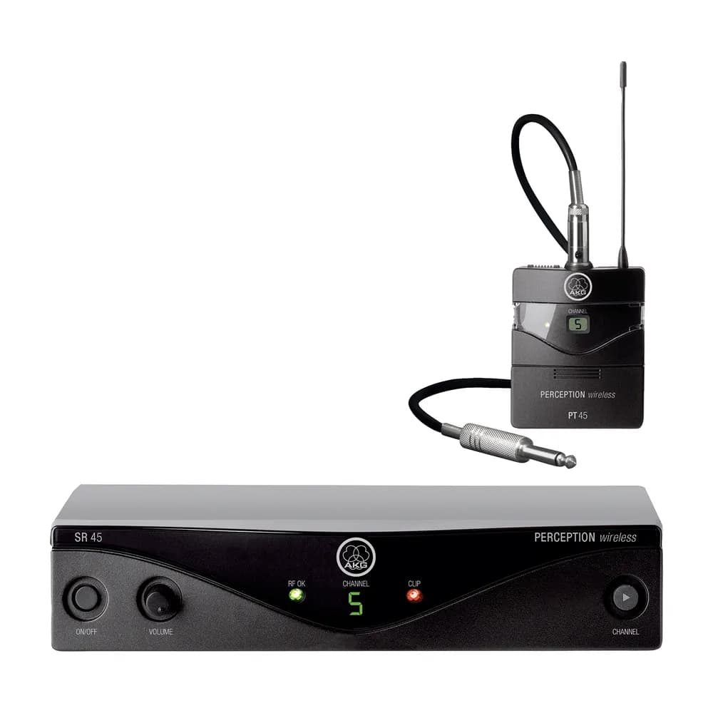 AKG Perception Wireless 45 – Sistema Inalámbrico UHF: Vocal, Instrumental, Presentador y Deportivo