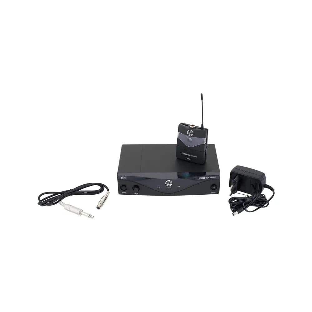 AKG Perception Wireless 45 – Sistema Inalámbrico UHF: Vocal, Instrumental, Presentador y Deportivo