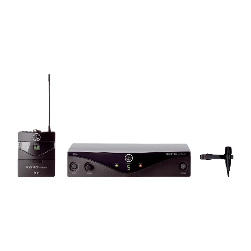 AKG Perception Wireless 45 – Sistema Inalámbrico UHF: Vocal, Instrumental, Presentador y Deportivo