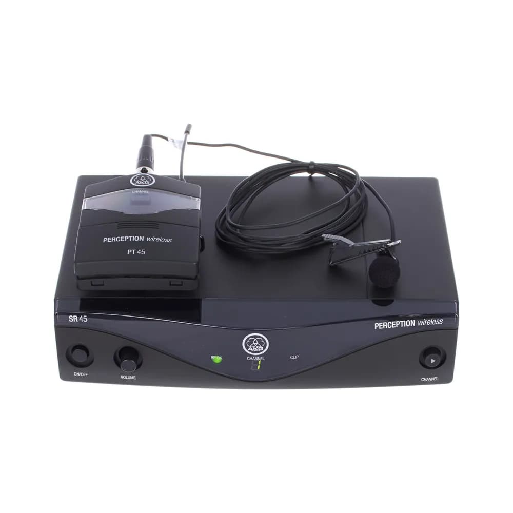 AKG Perception Wireless 45 – Sistema Inalámbrico UHF: Vocal, Instrumental, Presentador y Deportivo