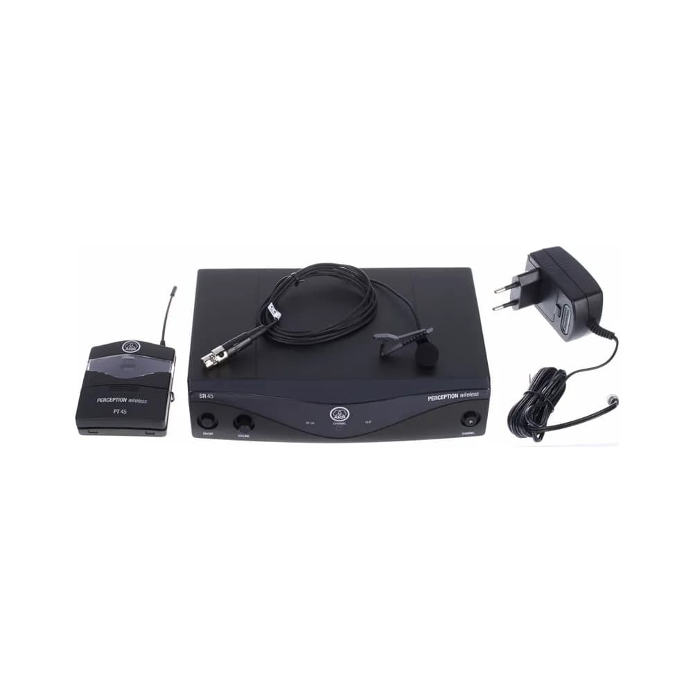 AKG Perception Wireless 45 – Sistema Inalámbrico UHF: Vocal, Instrumental, Presentador y Deportivo