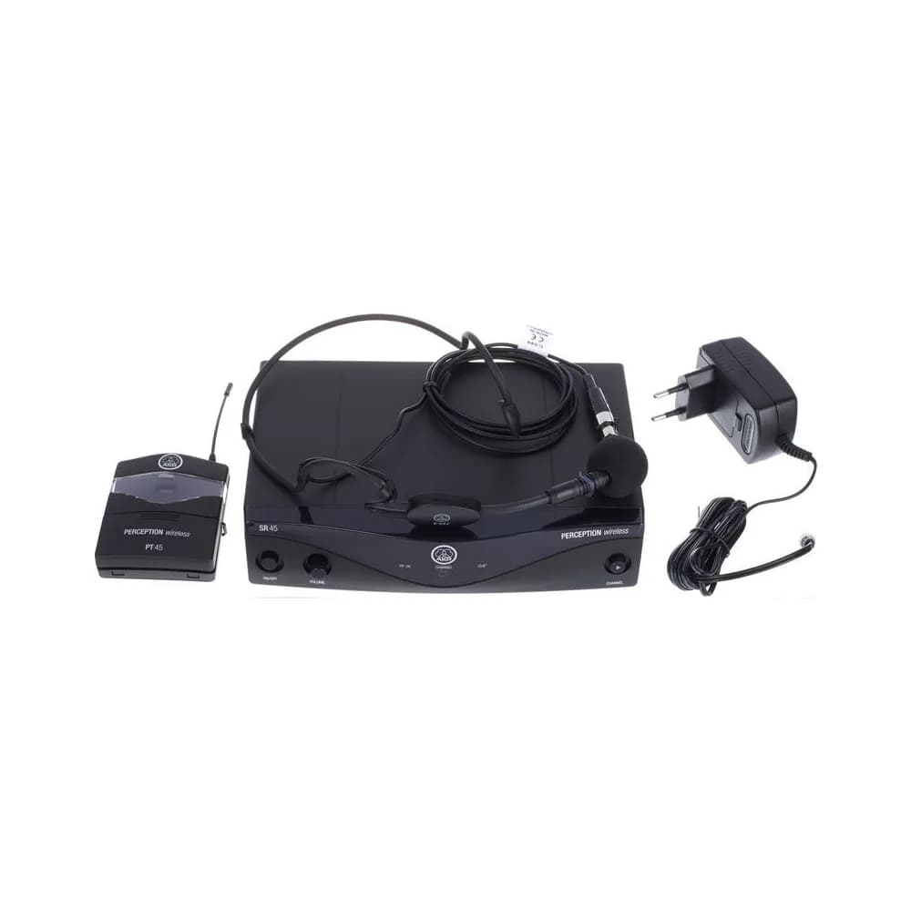 AKG Perception Wireless 45 – Sistema Inalámbrico UHF: Vocal, Instrumental, Presentador y Deportivo