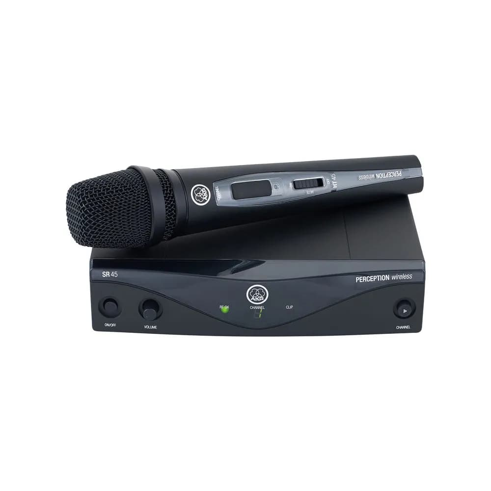 AKG Perception Wireless 45 – Sistema Inalámbrico UHF: Vocal, Instrumental, Presentador y Deportivo