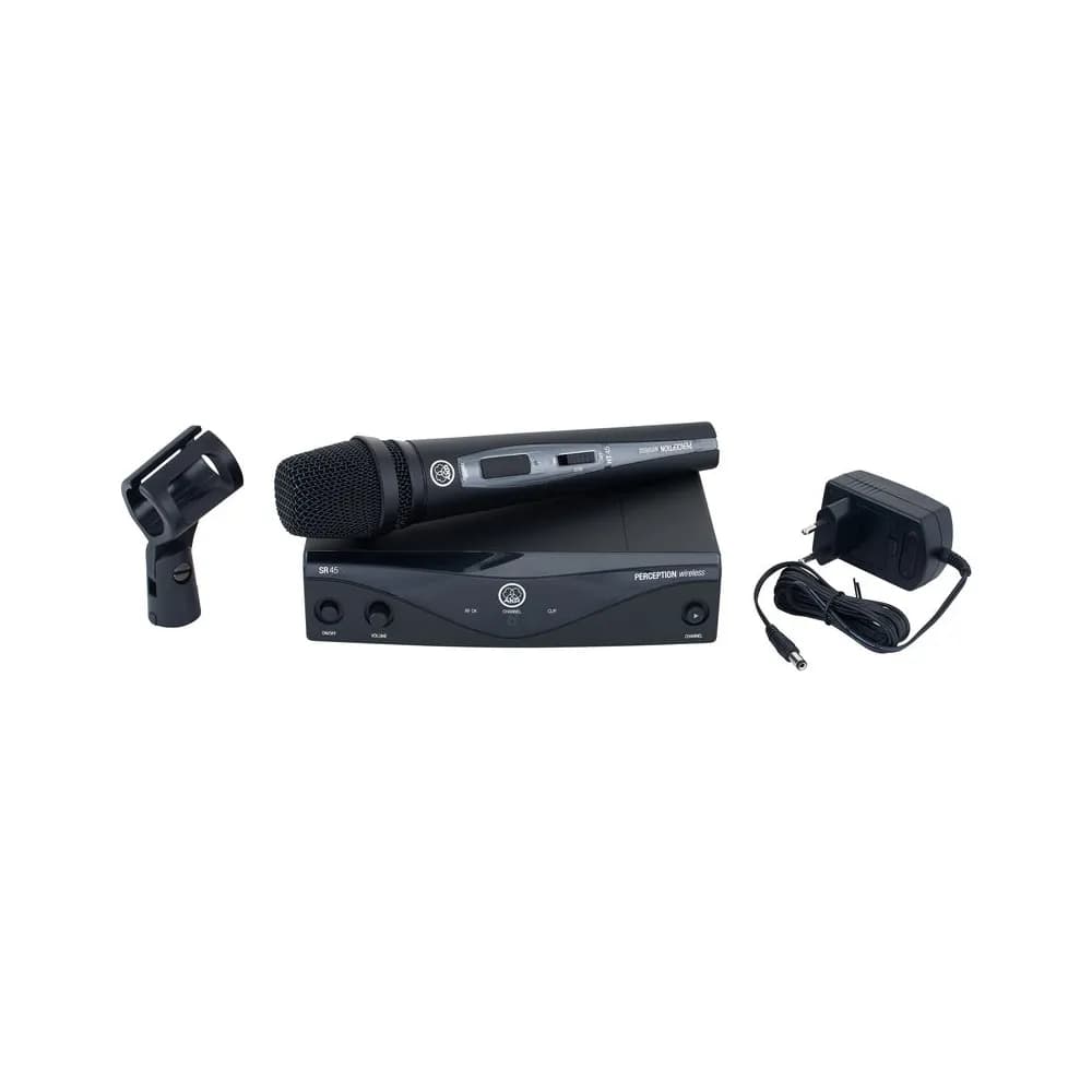 AKG Perception Wireless 45 – Sistema Inalámbrico UHF: Vocal, Instrumental, Presentador y Deportivo
